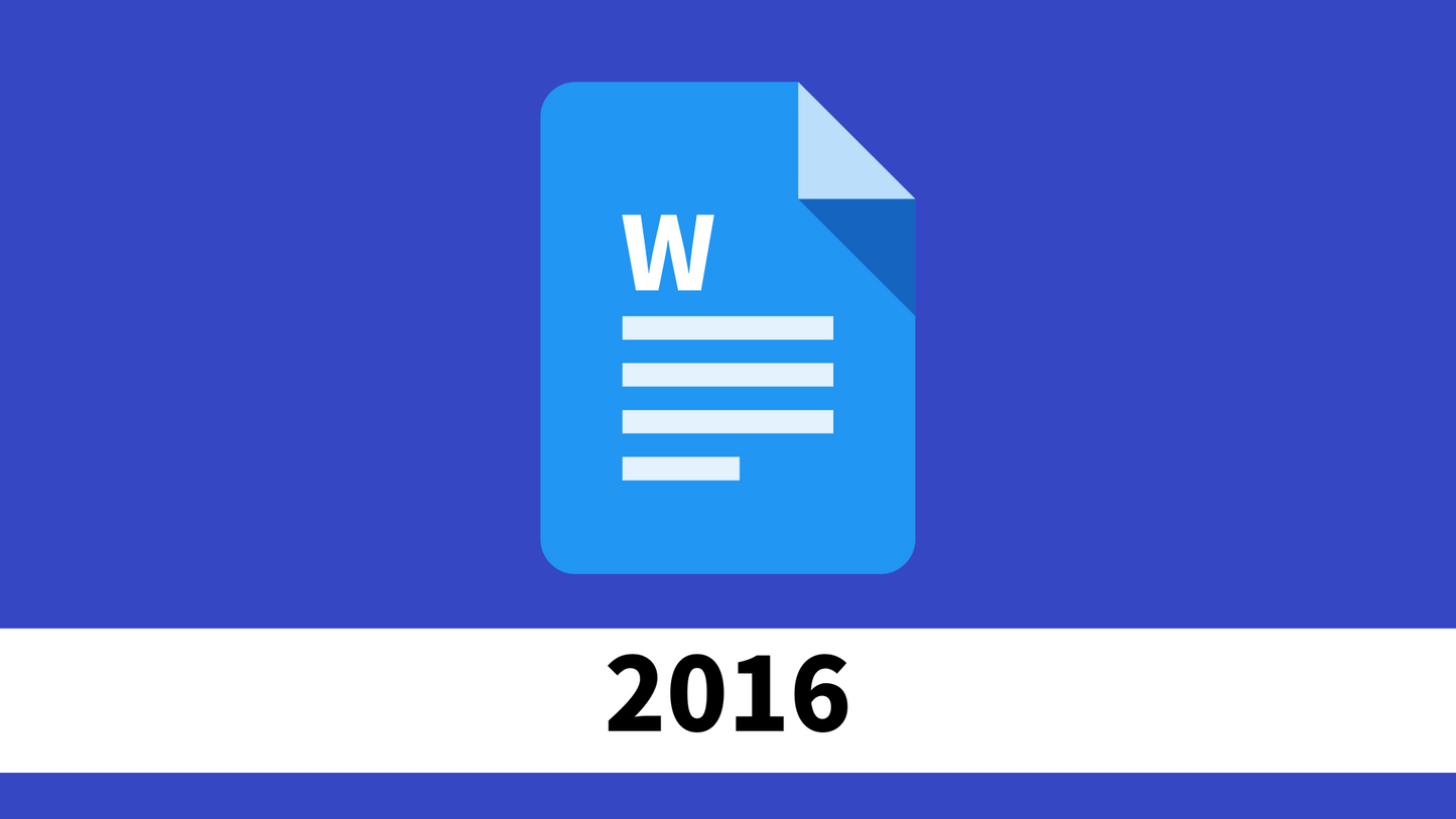 Word 2016 Learning(入門から活用まで)