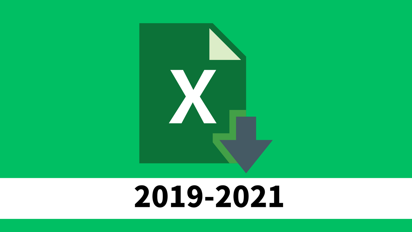 Excel 2019-2021 Learning(入門編)