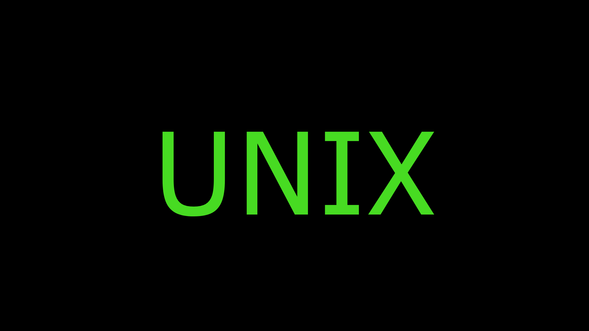 UNIX Step1