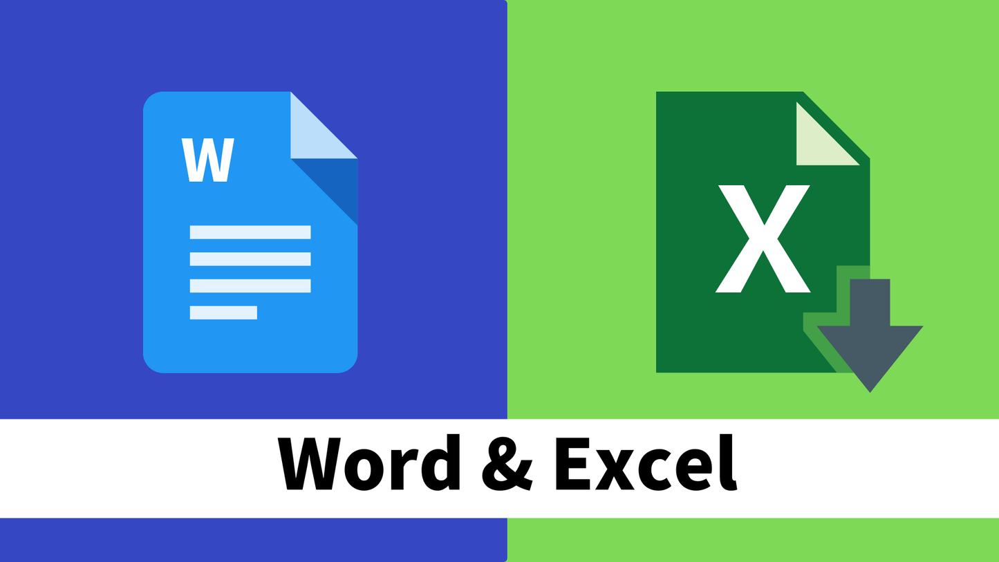 課題採点コース - Word & Excel